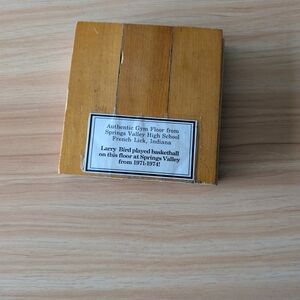 Wooden Gym Floor Plaque